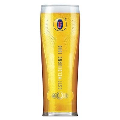 Image of Fosters Pint Glasses CE 20oz / 568ml Case of 24 Beer Glasses,