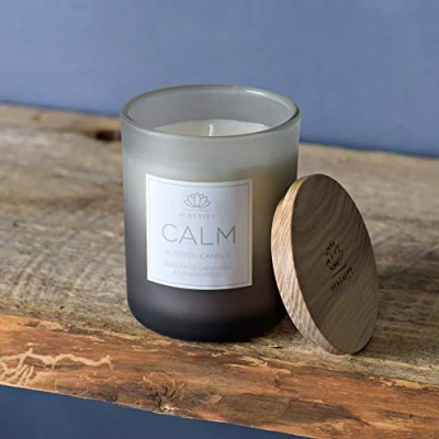 Image of Serenity Calm 120g Candle Bergamot, Lavender &amp; Sandlewood