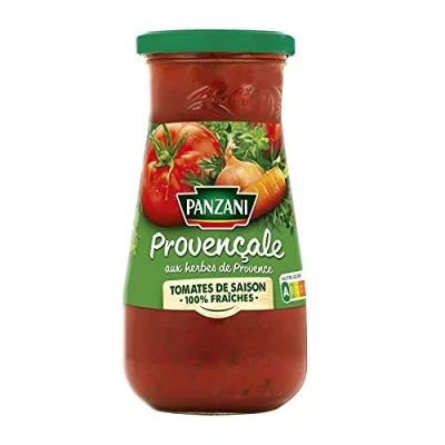 Image of Panzani Sauce Flavor Full Glass Provencal 425G Lot of 4 Price Per Fast Delivery