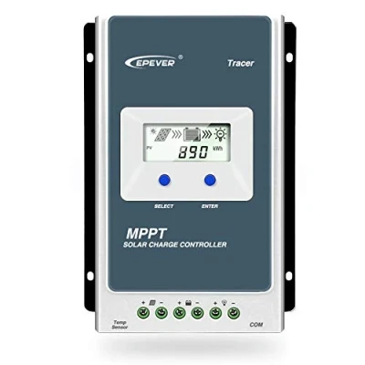 Image of EPEVER 20A MPPT Solar Charge Controller Tracer AN Series with 12V/24V DC Automatically Identifying System Voltage fit for Lead Acid and Lithium Batteries