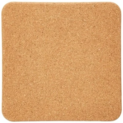 Image of Fackelmann Tivet Square, Cork, Beige, 19 x cm