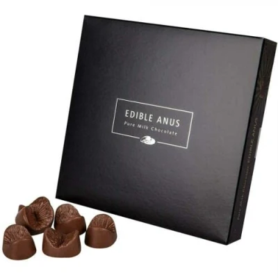 Image of Edible chocolate anus bum hole gift novelty adult 5 Pack