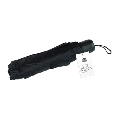 Image of Gem Imports LTD Mini Folding Umbrella Black 1pc.