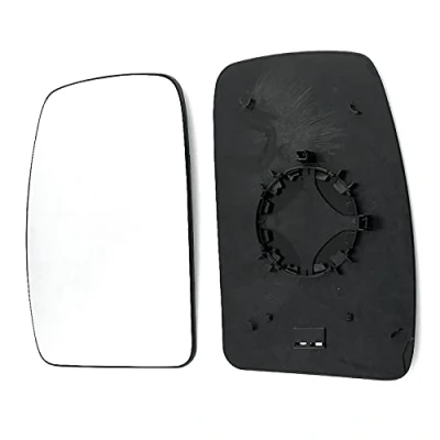 Image of Fits Renault Master, For 2011 to 2020 Convex Wing Mirror Glass LEFT HAND (UK Passenger Side)