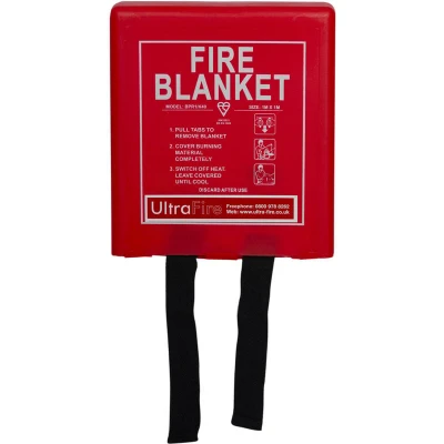 Image of Firechief 1 x 1m Fire Blanket, Rigid Case (BPR1/K40)