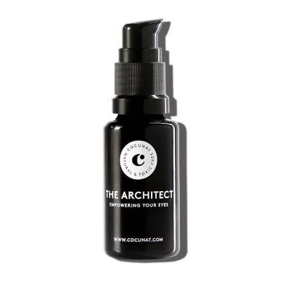 Image of COCUNAT The Architect + Lift, Anti Aging Duo Treatment for Eye Contour with Hyaluronic Acid and Retinol Like that Reduces Wrinkles, Eliminates Bags Dark Circles 20ml 10ml