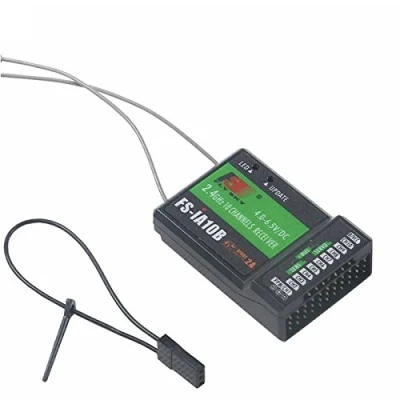 Image of Flysky FS iA10B 10CH Receiver PPM output compatible for I4 I6 GT2E GT2G I10 I6S TH9A IT4S I6X GT5 Transmitter