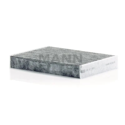 Image of 95517359 Pollen Filter MANN CUK 27 009 Activated Carbon 263mm 195mm 38mm RENAULT: Trafic 3, SCENIC GRAND 3