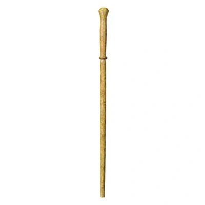 Image of The Noble Collection Lucius Malfoy Character Wand 15in (37cm) Wizarding World With Name Tag Harry Potter Film Set Movie Props Wands