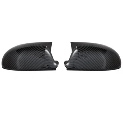 Image of Door Mirror Cover For VW Sharan Golf 5 MK5 GTI Jetta Passat B6 B5.5 Side Wing Covers Caps Cap(Carbon fiber pattern)