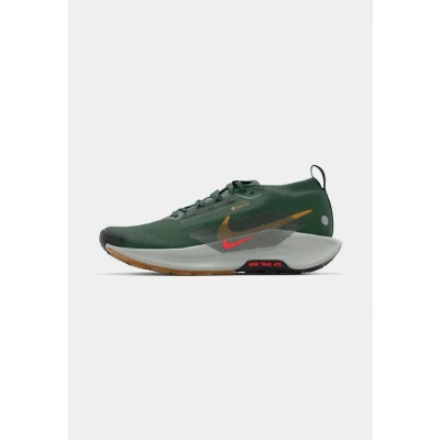 Image of Nike Performance Reactx Pegasus 5 GTX Trail running shoes, Men&#039;s, Size: 12, Fir/bright crimson/clay green/desert ochre/black/light silver shoes
