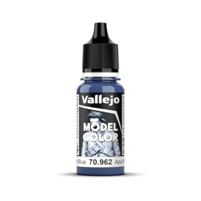 Image of Vallejo Model Color 17 ml Acrylic Paint Flat Blue