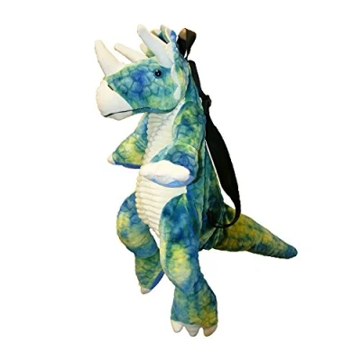 Image of Great Gizmos Triceratops Dinosaur Children Backpack, Blue, 46 cm