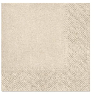Image of 3 Ply Quality Craft ECO Biodegradable Paper Napkins Serviettes 33cm x (Pack of 20)