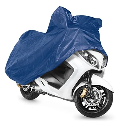 Image of Sumex Cover+ Indoor/Outdoor Waterproof &amp; Breathable Motorbike Motorcycle Bike Protection Full Cover (Water Resistant Blue, Extra Large 246 x 104 127cm)
