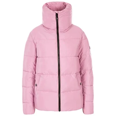 Image of Trespass Womens Casual Padded Jacket with Deep Collar Female Coat Paloma Lilac XS