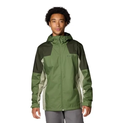 Image of Columbia Inner LIMITS III Extended SIZE Waterproof jacket, Men&#039;s, Size: XL, Canteen/greenscape/safari