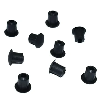 Image of M5 (5mm) DRILL HOLE COVER CAPS BLANKING FURNITURE KITCHEN CABINET SHELF (Black, 50)