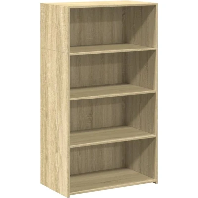 Image of vidaXL Highboard Sonoma Oak 70x41x124 cm Engineered Wood