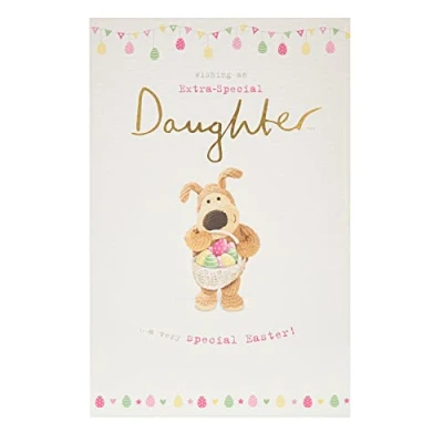 Image of Boofle Extra Special Daughter Easter Greeting Card Cute Greetings Cards