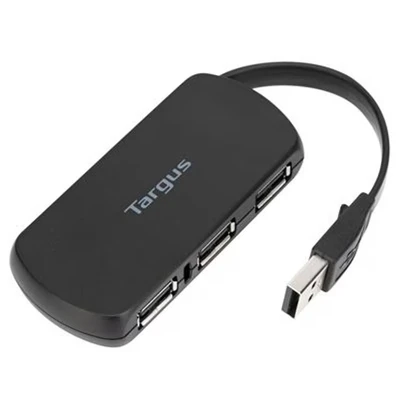 Image of Targus ACH114EU interface hub USB 2.0 480 Mbit/s Black