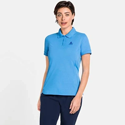 Image of Odlo Women&#039;s New Trim Polo, Marina, S