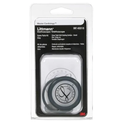Image of 3M Littmann Stethoscope Spare Parts Kit, Master Cardiology , Grey, 40018