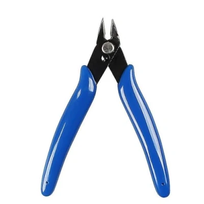 Image of NTEK Wire Cutter, Diagonal Cutters Precision Side Cutters, Nippers, Clean Cut Pliers, Cuttes, Cutting Pliers for Electronic Floral Heating Model Sprue Soft Copper (PACK of 1)