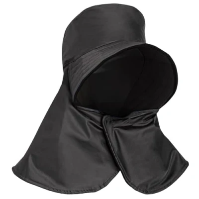 Image of Easylife Long Brimmed Winter Hat (Black). Rain Proof Hats for Women with Wide Brim (Fits Head Sizes 54 58cm in Circumference) Fleece Lined Ladies Cosy Snood Fully Guaranteed