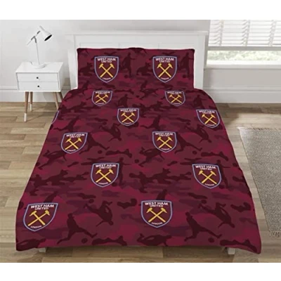 Image of C Stores Hammers King Size Duvet Cover Reversible Bedding Set with Pillowcases LIMITED EDITION
