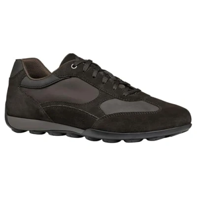 Image of Geox Men&#039;s U Snake 2.0 C Sneaker, Dk Coffee, 9 UK