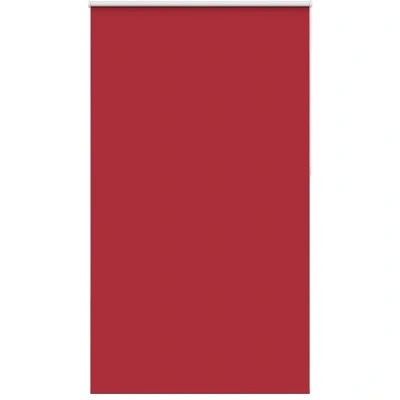Image of vidaXL Roller Blind Blackout Red 120x230 cm Fabric Width 116.6 Polyester