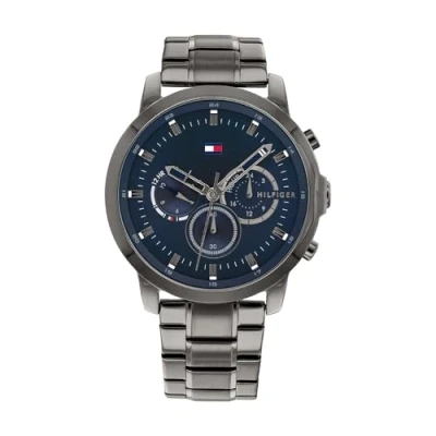 Image of Tommy Hilfiger Jameson Watch, Men&#039;s, Size: One Size, Grau