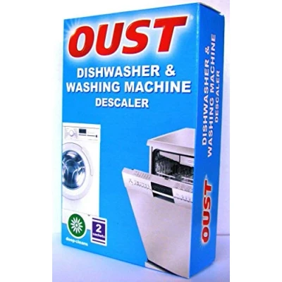 Image of Oust Pack Of 2 Dishwasher &amp; Washing Machine Deep Cleaning Descaler