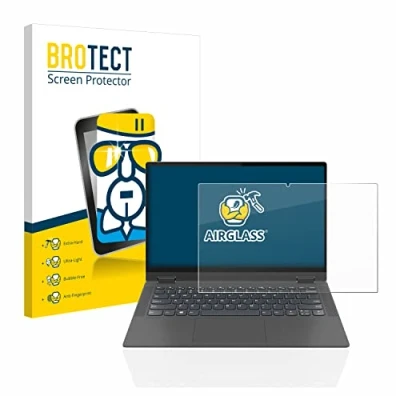 Image of brotect Glass Screen Protector Film compatible with Lenovo IdeaPad Flex 5 14&quot; 16:9 Foil 9H Protection [Scratch Resistant, High Clarity]