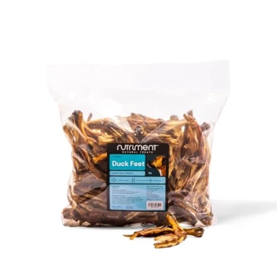Image of Natural Treats Air Dried Duck Feet (1kg) 100% Healthy Dog Chew Treat