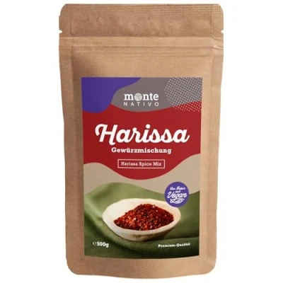 Image of Harrisa Monte Nativo (500g) Harisaa Spice Mix African Seasoning Gently dried and aromatic Spices ideal for Cooking