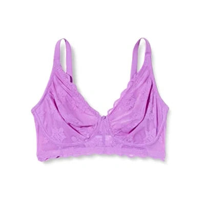 Image of Triumph Women&#039;s Amourette 300 Summer N Bra, Blueberry Cream, 36C
