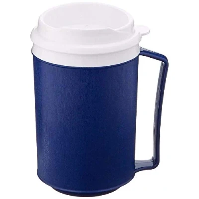 Image of Homecraft Sammons Preston Insulated Cup, Thermos Travel Coffee and Tea Mug for Hot &amp; Cold Beverages Smoothies, Blue Colour , 12 oz