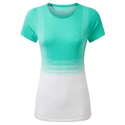 Image of Ronhill Women&#039;s Wmn&#039;s Tech Marathon S/S Tee, Grecgreen/Brwhite, size: 14 16