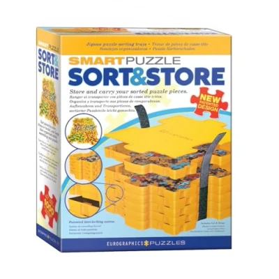 Image of Eurographics EG89550105 Smart Puzzle Sort &amp; Store Jigsaw, One Size