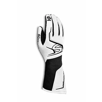 Image of Sparco Tide 2020 Gloves Size 08 White/Black