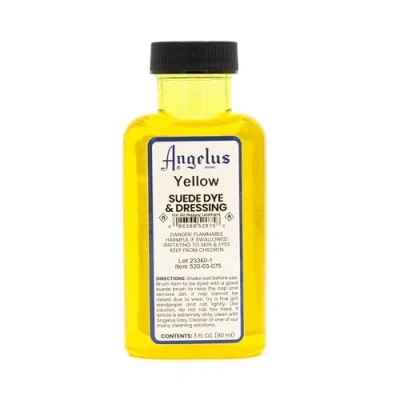 Image of Angelus Suede Dye Yellow 3oz