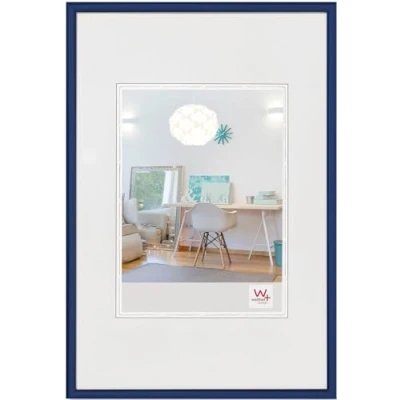 Image of walther design New Lifestyle Picture Frames, Pack of 2, Blue, 18 x 24 cm