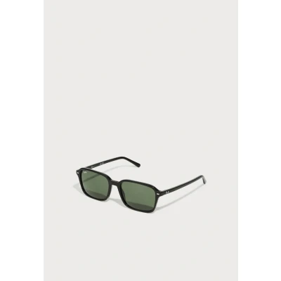 Image of Ray Ban Raimond Unisex Sunglasses, Size: 56, Black