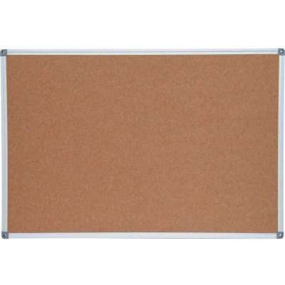 Image of Offis Cork Notice Board 450X600MM Aluminium Trim