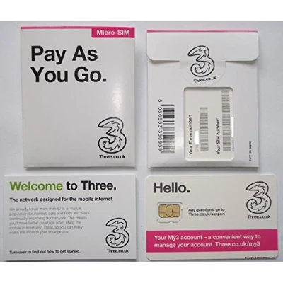 Image of THREE 4G Multi SIM PAYG Ultra Big Value Includes Nano/Micro/Standard Unlimited Calls, Texts &amp; Data for all Your Mobile Device, Phones, iPads, Tablets, Dongles Wifi Device &gt; MOBILES DIRECTS COMMUNICATIONS LTD