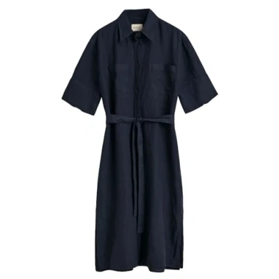 Image of GANT Dress Shirt dress, Women&#039;s, Size: 8, Evening blue