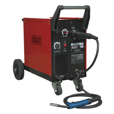 Image of Sealey Professional Gas/No Gas MIG Welder 190A with Euro Torch
