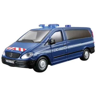 Image of Bburago 15632009 Mercedes Benz Vito Police, 1: 50